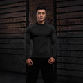Seamless Long-sleeve Zipper Training Fitness Outdoor Strong Top Slim Fit
